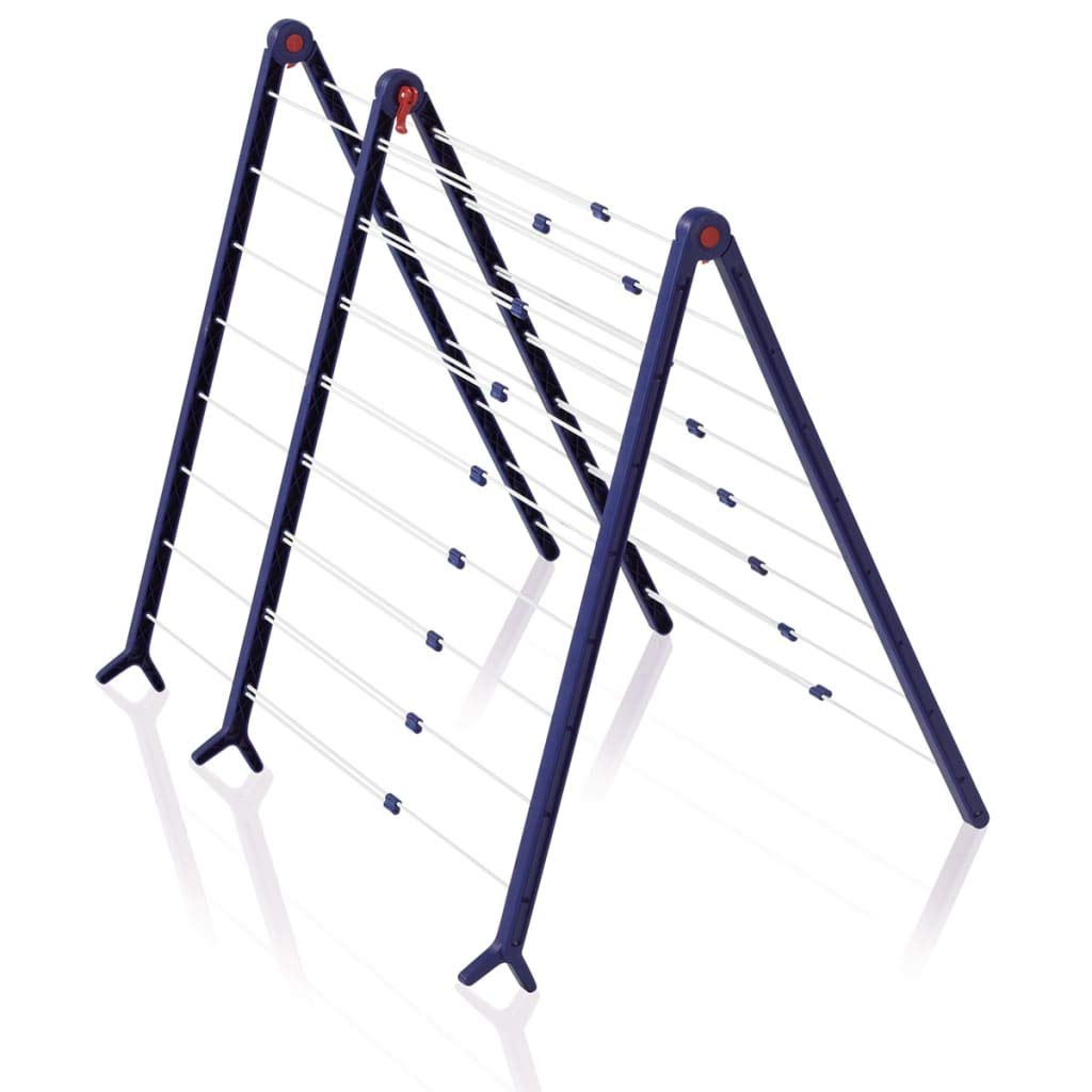 Leifheit Badewannentrockner Pegasus Bath 190 Extendable, standfester Standtrockner für die Wanne, ausziehbarer Wäscheständer, besonders schmaler Wäschetrockner, aus Legierter Stahl