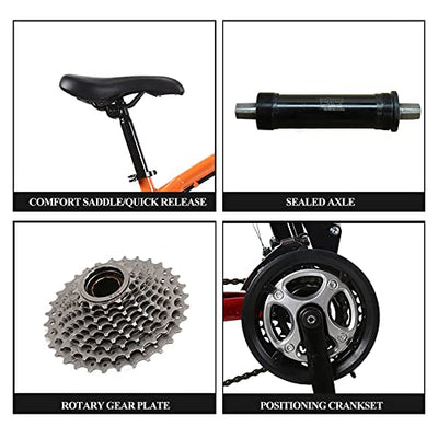 Wmmner Mountainbike 26 Zoll, Fat Tire Bike, Mountainbike Trail Bike mit voller Geschwindigkeit 30/27/24/21/7, Doppelscheibenbremse, High-Carbsu Stahlrahmen, Federung vorne, Urban