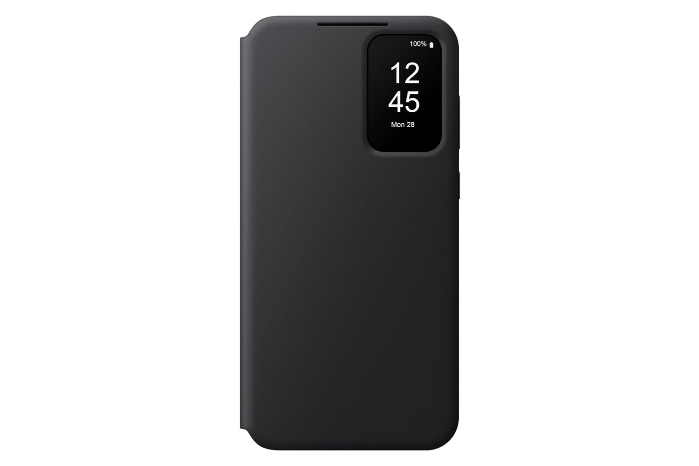Samsung Smart View Wallet Smartphone Case EF-ZA356 für das Galaxy A35 5G, Handyhülle, Kartenfach, Sichtfenster, Black