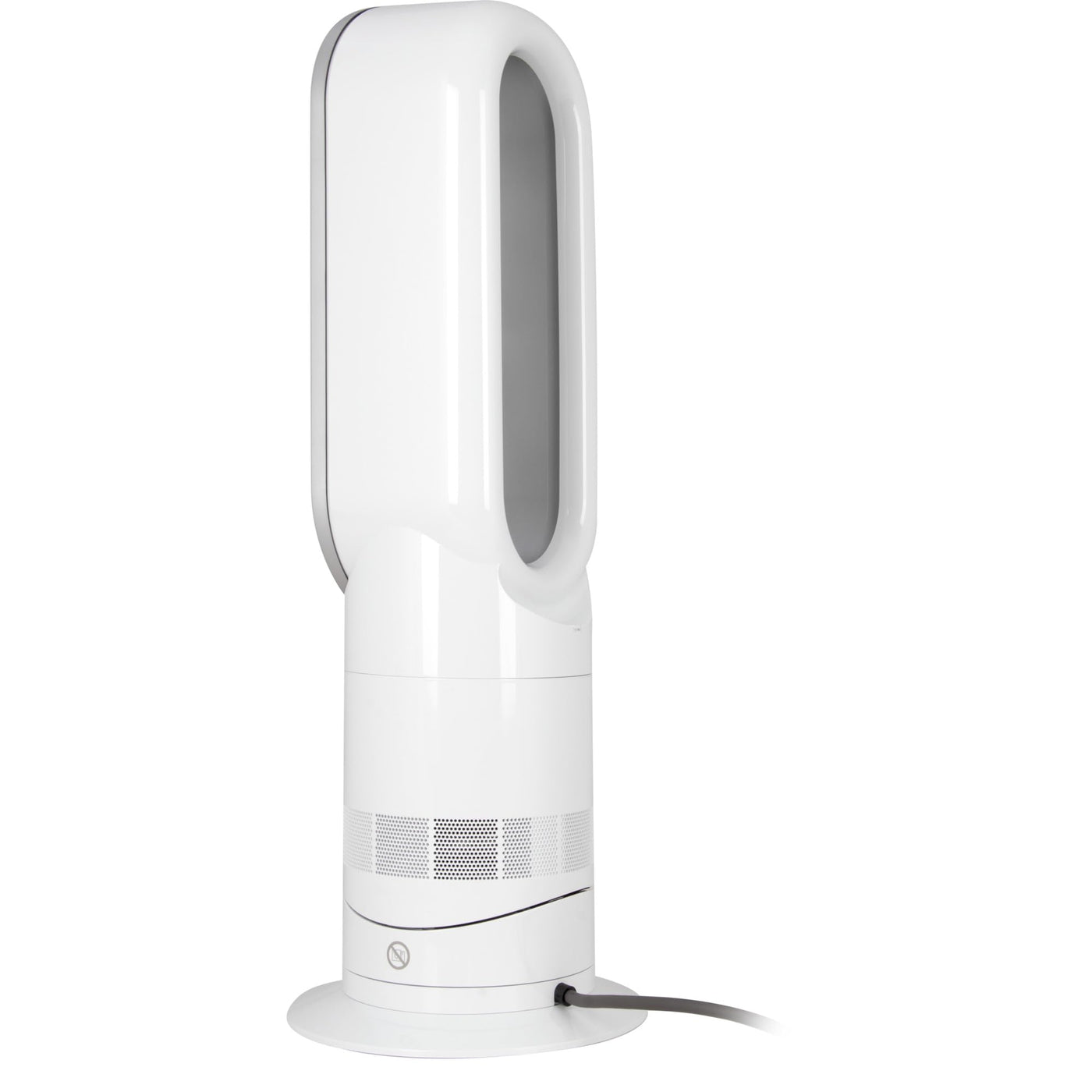Dyson Hot+Cool Jet Focus AM09 - High Performance Cooling Fan and Fan Heater (White/Silver)
