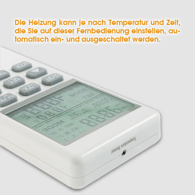 byecold Infrarotheizung Deckenmontage mit Thermostat Fernbedienung 860 Watt, Deckenheizung Infrarot, Elektroheizung Heizplatte Heizkörper Heizpaneel, Überhitzungsschutz Energiesparend, Strahlend