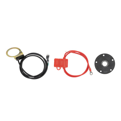 Konfiur 48V 30A E-Bike Umbausatz, 1000W 20 Zoll Ebike Umbausatz mit Akku, 50KM/H Fahrrad Elektromotor Ebike Conversion kit E Bike Nachrüstsatz E Bike Nachrüstsatz mit LED-Anzeige