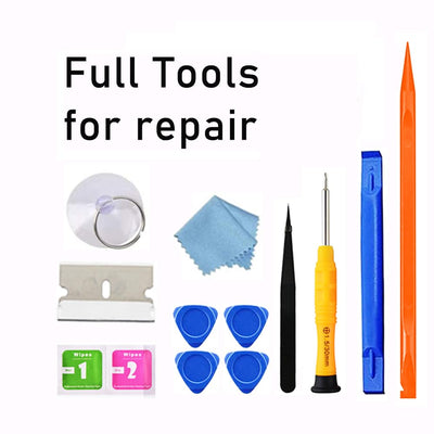 JPUNG Digitizer für iPad 9 Display Touchscreen 10.2'' 2021,für 9. Gen A2602 A2603 A2604 A2605 Ersatz Bildschirm,mit Home-Button+Videoanleitung,Toolset