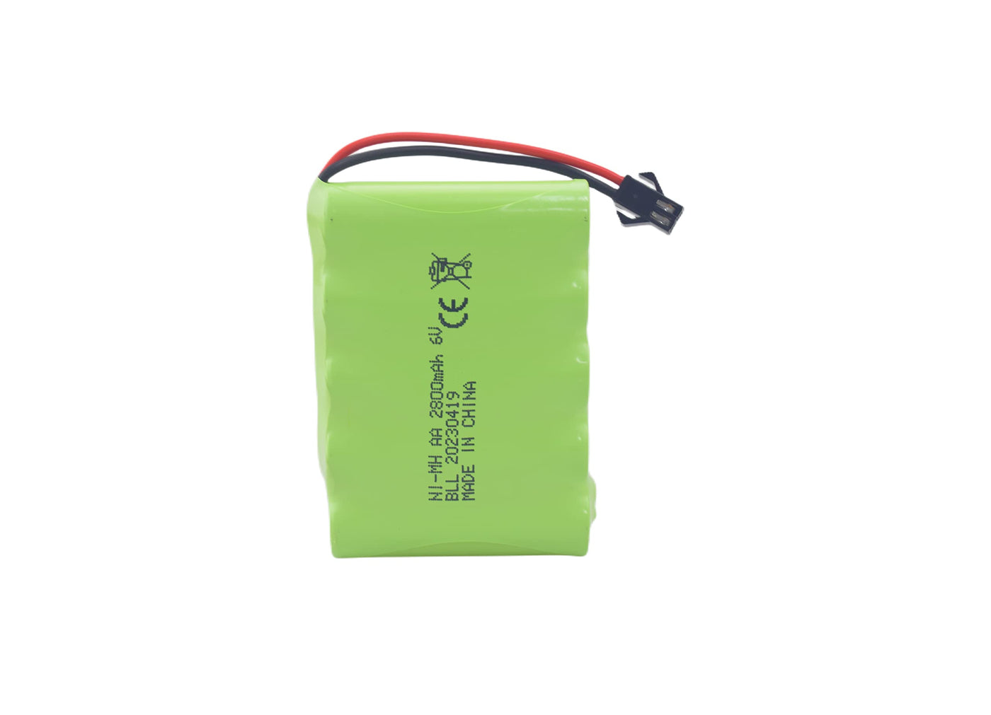 ZYGY 2PCS 6.0V 2800mah AA Akku mit SM-2P Stecker und USB Ladekabel für TB141 TB142 DE37 RC Fernbedienung Auto Spielzeug Auto Bagger LKW Engineering Fahrzeug