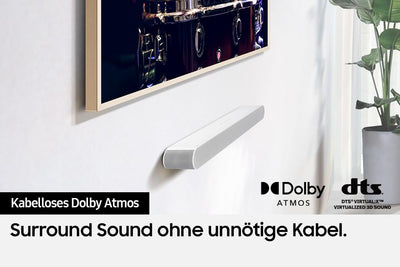 Samsung HW-S67GD 3.1-Kanal All-in-one Soundbar für TV-Geräte, Bluetooth-Lautsprecher mit kabellosem Dolby Atmos / DTS Virtual:X, Q-Symphony, Adaptive Sound Lite [2024]