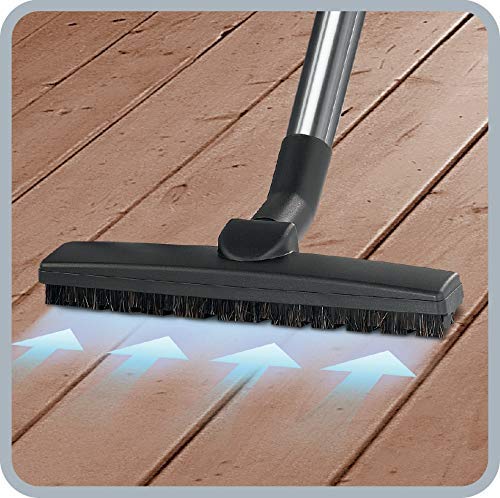 Rowenta RO3950 Staubsauger mit Beutel Compact Power Bodenstaubsauger (AAA-Energie-Label, 750 Watt, 3L Staubvolumen, Staubfüllanzeige, inkl. Zubehör, integrierter Tragegriff) blau