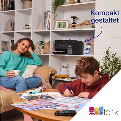 EcoTank ET-4810 A4-Multifunktions-Wi-Fi-Tintentankdrucker, mit einem im Lieferumfang enthaltenen Vorrat an Tinten bis zu 3 Jahren