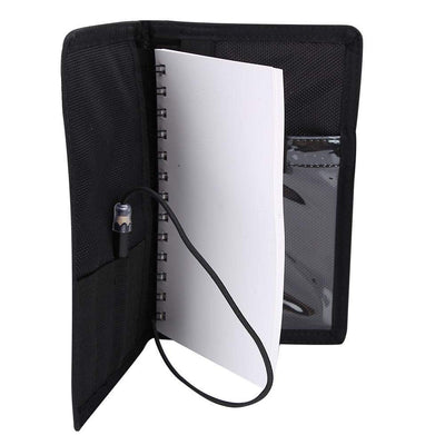 Keenso Scuba Diving Notebook Wasserdichtes Unterwasser-Schreibtablett Schreibtafel Wasserdichtes Papier Milchbuch mit Bleistift