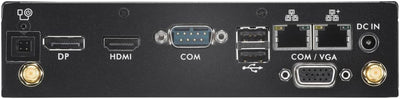 Shuttle XPC Slim Barebone DS50U5, i5-1335U, 2X LAN (1x 2.5Gbit,1x 1Gbit), 1xCOM,1xHDMI,1xDP, 1x VGA, lüfterlos, 24/7 Dauerbetrieb