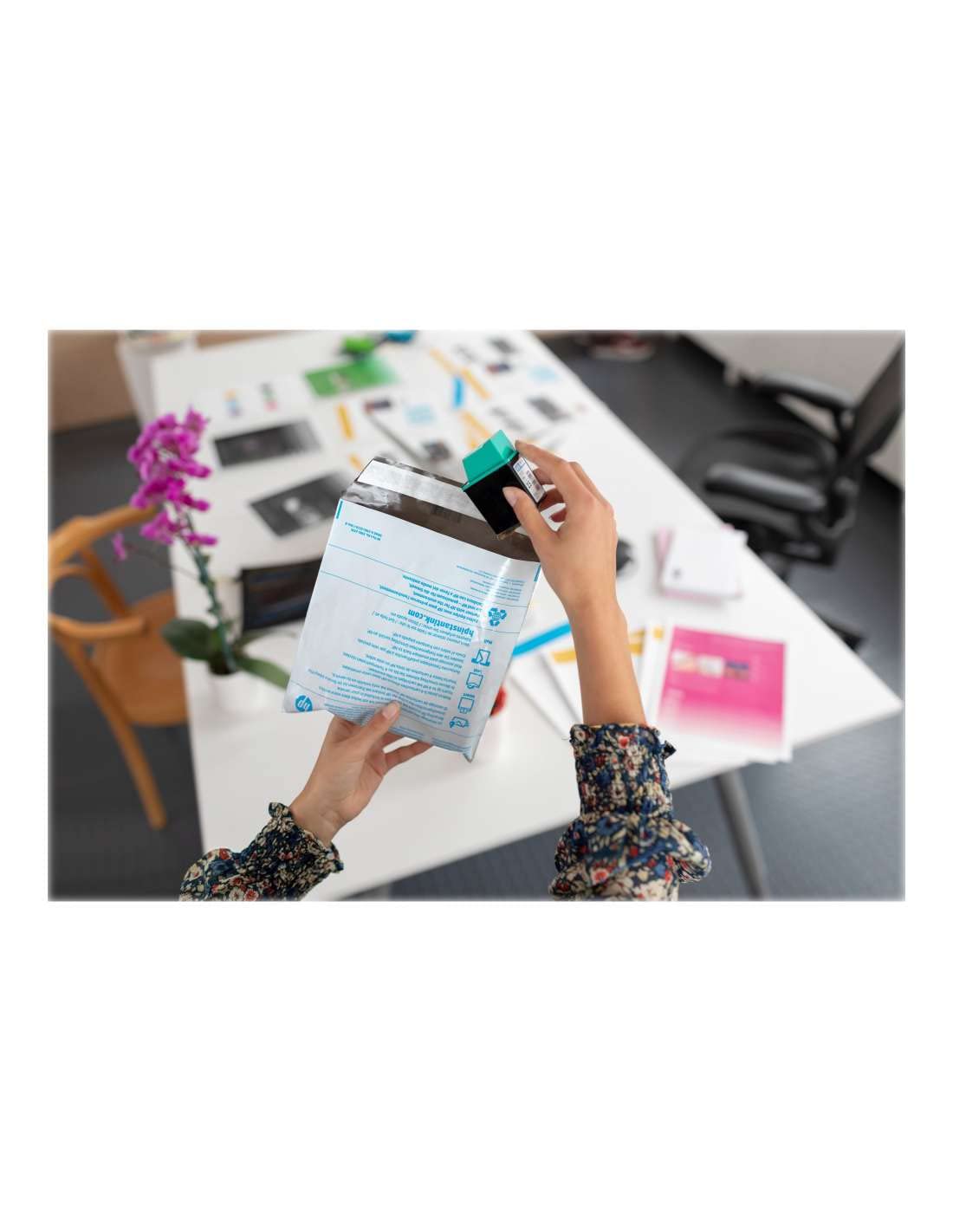 HP 62 (C2P06AE) Original Druckerpatrone Farbe für HP ENVY 55xx, 56xx, 7640, HP OfficeJet 200, 250, 57xx, Cyan/Magenta/Gelb