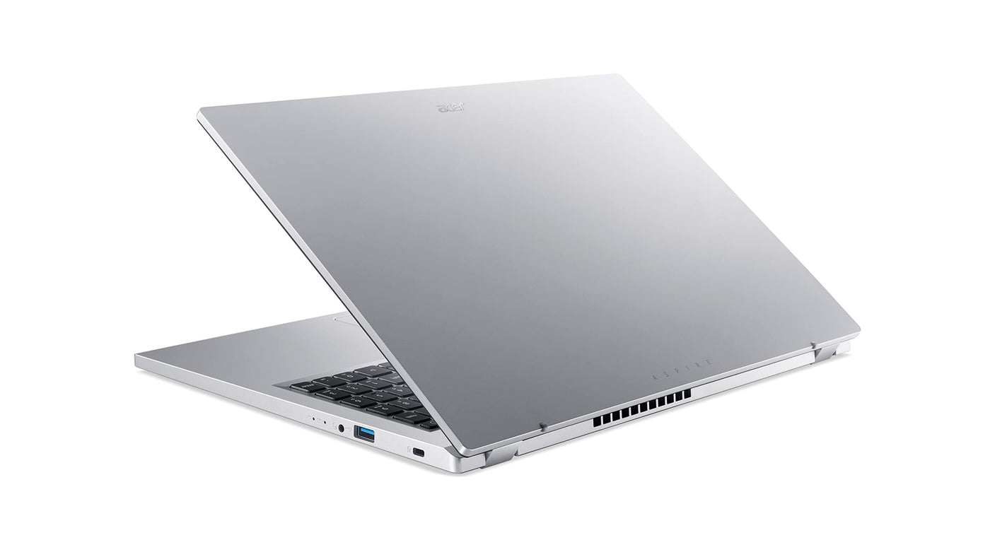 Acer Aspire 3 (A315-24P-R9JA) Laptop | 15.6 FHD Display | AMD Ryzen 5 7520U | 16GB RAM | 512GB SSD | AMD Radeon Graphics | Windows 11 | QWERTZ Keyboard | Silver