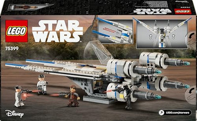 LEGO Star Wars 75399 Rebel U-Wing Starfighter - Spielzeug mit Schwenkflügelfunktion & 3 Minifiguren inkl. Cassian Andor & K-2SO Droidenfigur - Geschenk für Jungen ab 8 Jahren & Andor Staffel 2 Fans