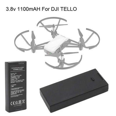 Ersatzakku 1100 mAh Für DJI Tello Drone,Colorful 3.8V 1100mAh Lipo-Batterie für DJI Tello Drone RC Quadcopter