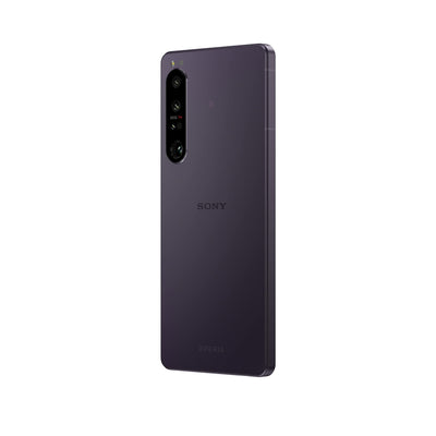 Sony Xperia 1 IV (5G Smartphone, 6,5 Zoll, 4K HDR 120 Hz OLED-Display, Dreifach-Kamera mit optischem Zoom (ZEISS T*), 3,5-mm-Audio, Dual SIM) 24+6 Monate Garantie [Amazon Exklusiv] violett