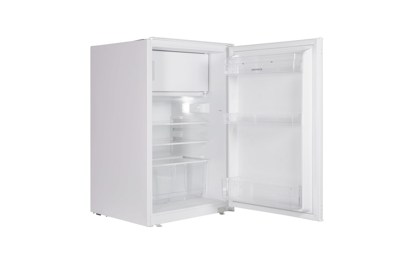 Kühlschrank 4* Gefrierfach Einbaukühlschrank Schlepptür 88 cm Respekta