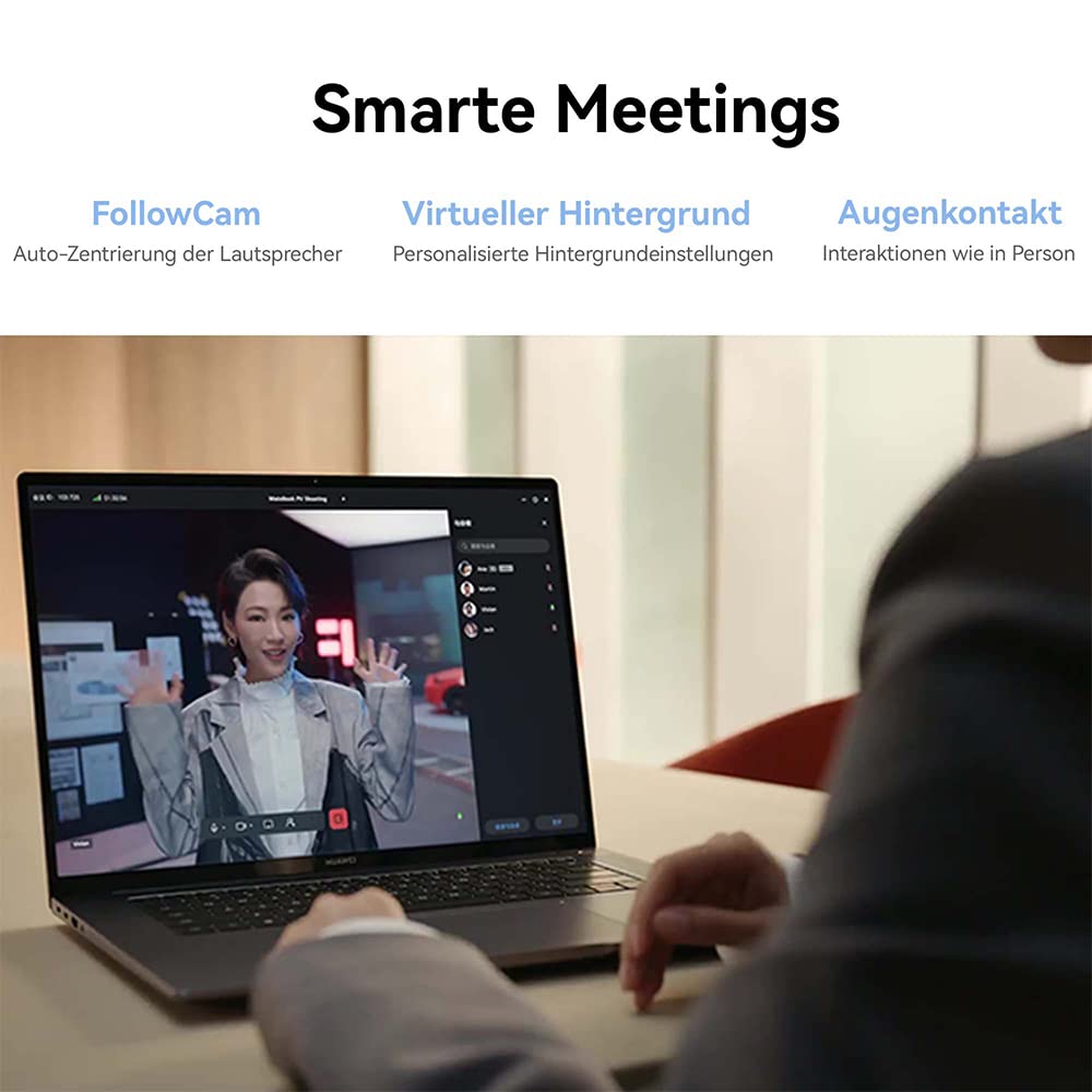 HUAWEI MateBook 16s 2023 | 16" 2.5 K True-Colour-Touchscreen | 13th Gen Intel Evo Platform Powered by Intel Core i9 | 16 GB RAM | 1 TB SSD | Windows 11 | Space Gray | TÜV Rheinland Low Blue Light