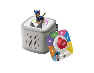 tonies® Toniebox 2 Starter Set Mondgrau mit Paw Patrol Chase und Play Set