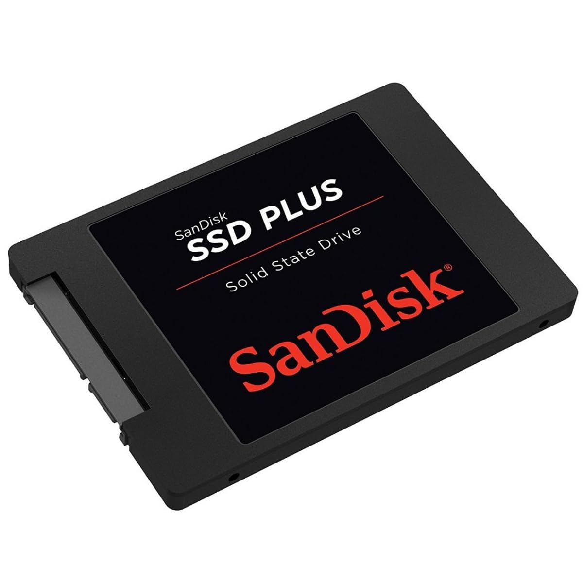 SanDisk SSD Plus interne SSD Festplatte 240 GB (schnelleres Hoch,-Herunterfahren und Laden, Lesegeschwindigkeit 530 MB/s, Schreibgeschwindigkeit 440 MB/s, stoßfest) Festkörper-Laufwerk