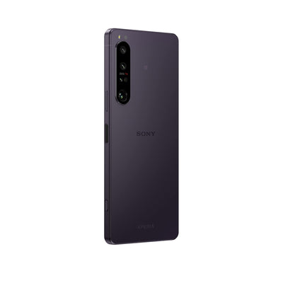 Sony Xperia 1 IV (5G Smartphone, 6,5 Zoll, 4K HDR 120 Hz OLED-Display, Dreifach-Kamera mit optischem Zoom (ZEISS T*), 3,5-mm-Audio, Dual SIM) 24+6 Monate Garantie [Amazon Exklusiv] violett