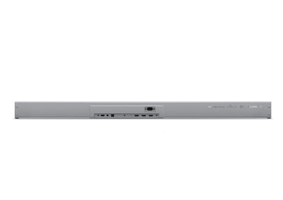Philips B8505/10 Soundbar mit Subwoofer kabellos (2.1 Kanäle, Bluetooth, 240 W, Dolby Atmos, HDMI eARC, DTS Play-Fi Kompatibel, Verbindung Sprachassistenten, Flaches Profil) Silber