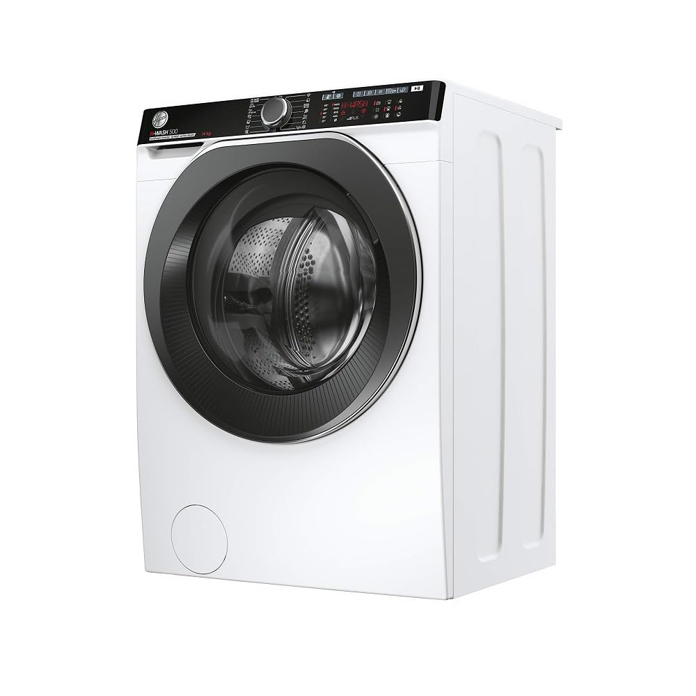 Hoover H-WASH 500 HWP 414AMBC/1-S Waschmaschine/Energieeffizienzklasse A/Füllmenge 14 kg/Inverter Motor/Wi-Fi + Bluetooth/All in One Programm/ActiveSteam Dampffunktion