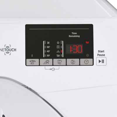 Hoover H-DRY 300 Lite Kondenstrockner / 10 kg/Smarte Bedienung mit NFC-Technologie/AquaVision-Kondenswasserbehälter/Weiß/Modell: HLE C10DE-84