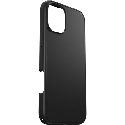 OtterBox Symmetry Series MagSafe Hülle für iPhone 16 Plus, stoßfest, sturzsicher, dünne Schutzhülle, 3X mehr Stürze als nach Militärstandard, Schwarz, Keine Einzelhandelsverpackung