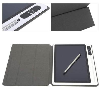 Tbest Professionelles Tragbares Digitales Doodle-Board, LCD-Schreibtafel, Elektronischer Notizblock, LCD-Tablet, Zeichenblock, Geschäftsbedarf, Handmalwerkzeug, 22,9 cm, Schwarz, mit (sc