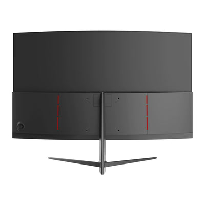 Gawfolk 27 Zoll Curved Gaming Monitor 165Hz/ 180Hz, PC Bildschirm Full HD 1080P, Rahmenloses 1800R Computerbildschirm mit FreeSync und Eye Care Technologie, unterstützt VESA