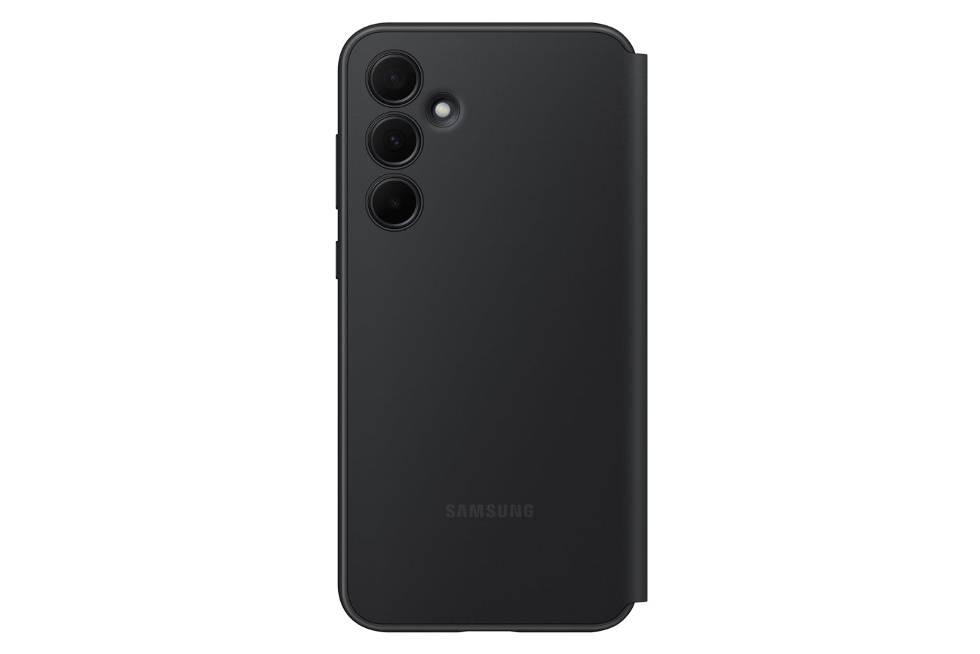 Samsung Smart View Wallet Smartphone Case EF-ZA356 für das Galaxy A35 5G, Handyhülle, Kartenfach, Sichtfenster, Black