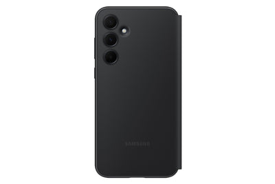 Samsung Smart View Wallet Smartphone Case EF-ZA356 für das Galaxy A35 5G, Handyhülle, Kartenfach, Sichtfenster, Black
