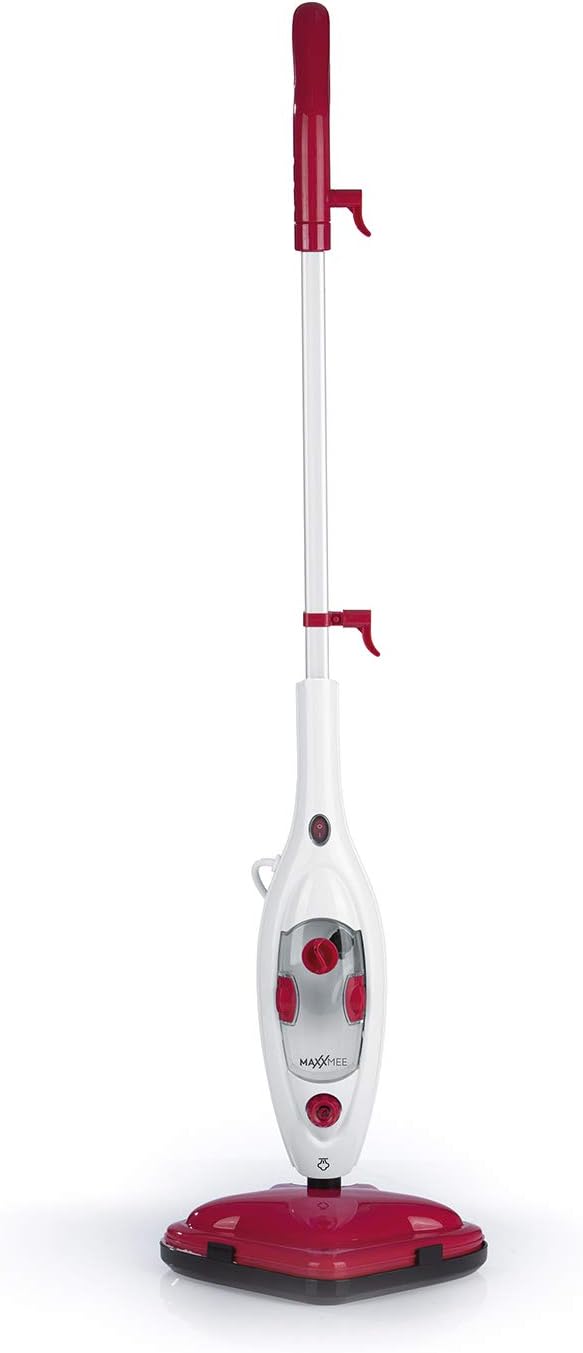 MAXXMEE Dampfreiniger Erwachsene-Unisex Rot, Weiß