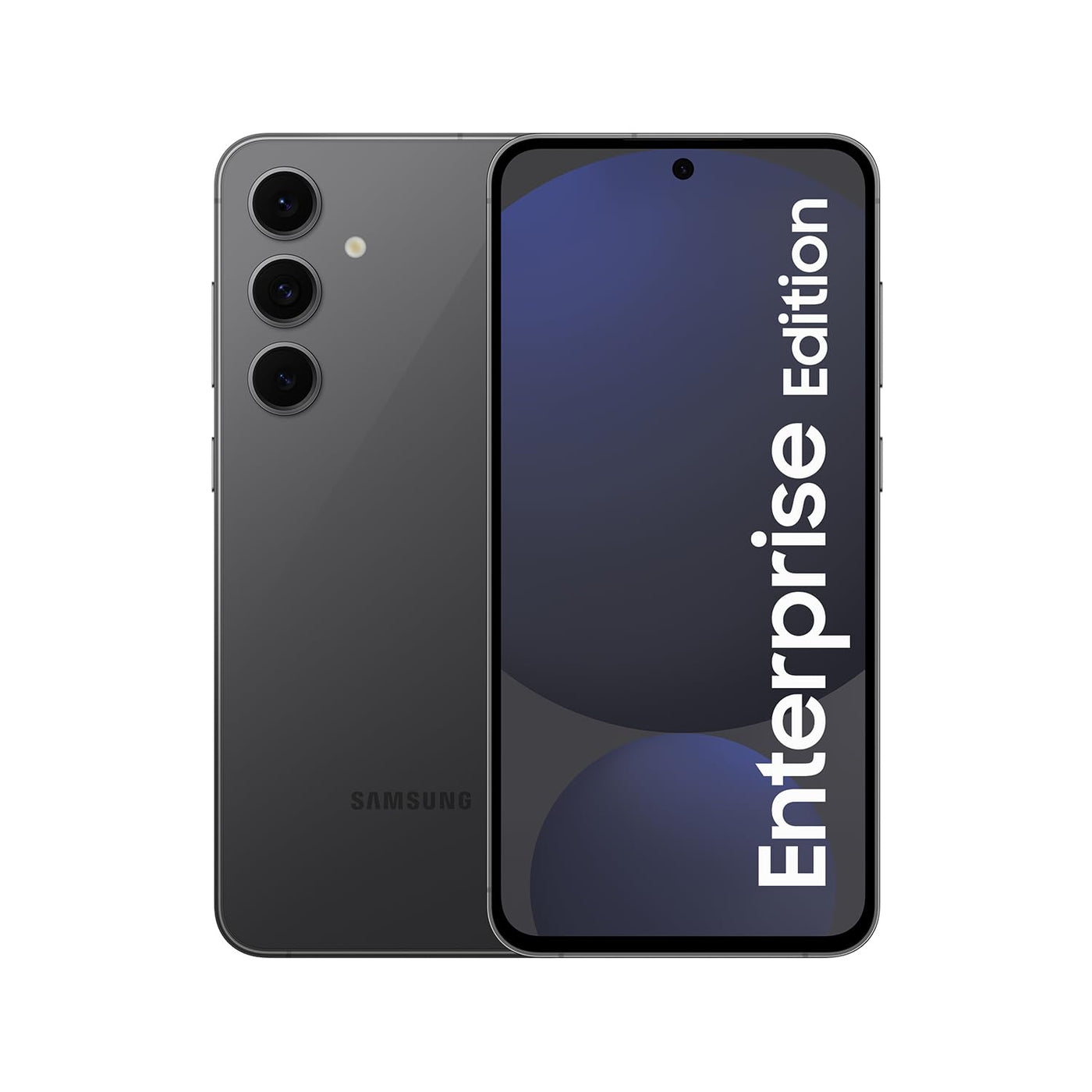 Samsung Galaxy S24 FE Enterprise Edition, AI Business Smartphone ohne Vertrag mit Android, 8 GB RAM, 128 GB Speicher, 50-MP-Kamera, Sicherheit durch Knox Suite, Graphite