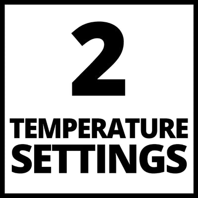 Einhell Heißluftpistole TH-HA 2000/1 (2000 W, 2 Temperaturstufen 350°/550°, Überhitzungsschutz, inkl. 4 Düsen und Farbkratzer)