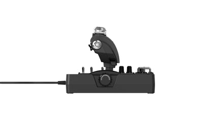 Logitech G X56 H.O.T.A.S. Schubregler & Stick-Controller für Weltraum-Simulationen, 6 Freiheitsgrade, 4 Federoptionen, +189 Programmierbare Befehle, RGB-Beleuchtung, 2x USB-Anschluss, PC - Schwarz