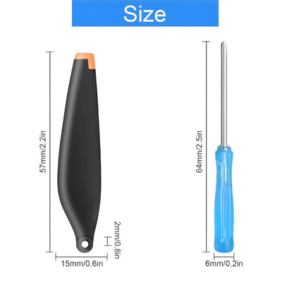 24Pcs Propeller für DJI Mini 4 Pro/Mini 3 Pro Ersatzpropeller Blätter Geräuscharm Flügel 6030F Luftschrauben DJI Mini 3 / 4 Pro Drohnenzubehör Exklusive Schrauben & Schraubendreher Orange