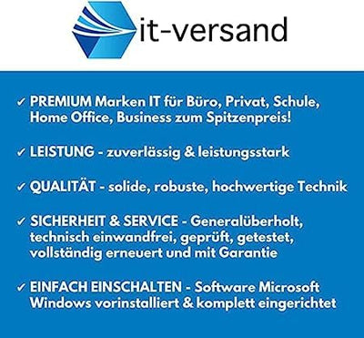 Lenovo ThinkCentre M720q Tiny Intel Six Core i5 8400T 512GB SSD Festplatte 16GB Speicher Windows 11 Pro inkl. W-LAN & Bluetooth Desktop Computer Mini PC (Generalüberholt)