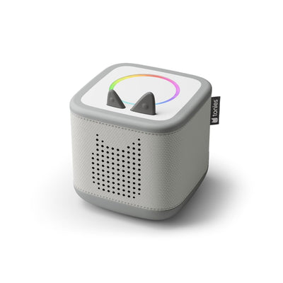 tonies Toniebox 2 Bundle Incl. 2 Tonie: Schlummerbande Schlummerbär und Hase, Mondgrau, Audioplayer für Hörbücher, Lieder, Einschlafen und Tonieplay für Kinder