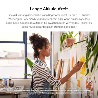 Google Pixel 10 Pro XL – Android-Smartphone ohne SIM-Lock, mit Gemini und 6,8 Zoll großem Super Actua-Display – Obsidian, 256GB + Pixel Buds A-Series – Kabellose Kopfhörer, Clearly White