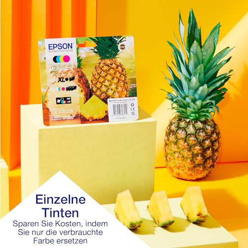 WorkForce WF-2960DWF A4-Multifunktions-Tintenstrahldrucker mit kabellosem Betrieb und 3 Monaten kostenloser Tinte mit ReadyPrint-Abonnement im Rahmen von Advantage+*