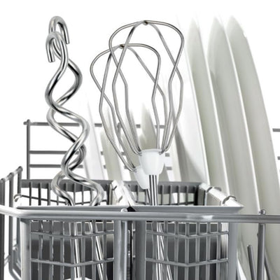 Bosch Handrührer MFQ36460, Handrührgerät, Rührschüssel Plus Halterung, 2 Rührbesen, 2 Edelstahl-Knethaken, 450 W, WeiÃŸ