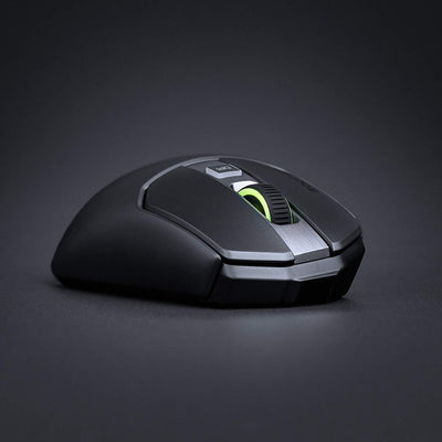 Roccat Kain 200 AIMO RGB Gaming Maus (16.000 Dpi Owl-Eye Sensor, Kabellos, Titan Click Technologie), schwarz