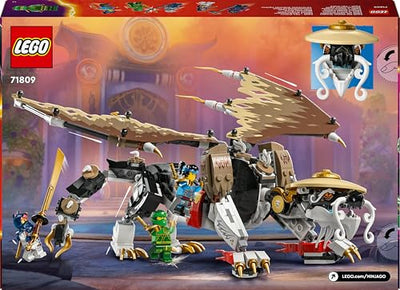 LEGO NINJAGO Egalt der Meisterdrache, Ninja-Set mit Drachen-Spielzeug und 5 Figuren inkl. Lloyd und NYA, Drachenmeister, Geschenk für Jungs und Mädchen ab 8 Jahren 71809