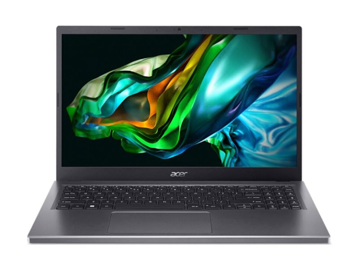 Acer Aspire 5 (A515-48M-R9J8) Laptop | 15, 6" FHD Display | AMD Ryzen 5 7530U | 16 GB RAM | 1 TB SSD | AMD Radeon Grafik | Windows 11 | QWERTZ Tastatur | grau