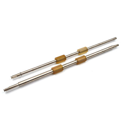 PA03540-Y075, Vorschubrollen-Set mit Eisenwelle, passend für Fujitsu Fi-6130 Fi-6130Z Fi-6140 Fi-6140Z Fi-6230 Fi-6230Z Fi-6240 Fi-6240Z Fi-6125 Fi-6225 usw., 2 Stück
