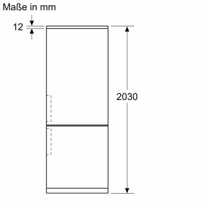 SIEMENS KG39N2XAF Stand-Kühl-Gefrier-Kombination iQ300, freistehende Kühlkombination mit Gefrierbereich unten 203x60 cm, 260L Kühlen, 103L Gefrieren, noFrost, hyperFresh, LED-Beleuchtung, BlackSteel