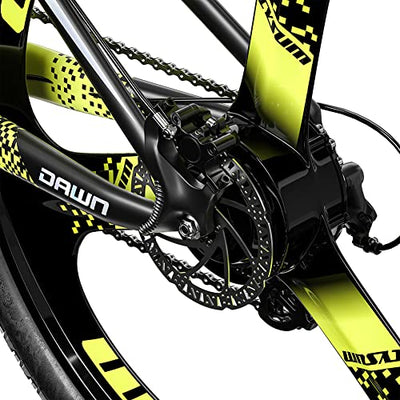 cysum Speedy E-Bike, E-Mountainbike, 29 Zoll (73,8 cm) für Erwachsene, Elektrofahrrad mit abnehmbarem Akku, 48 V, 14 Ah, Autonomie 80 km, 75 Nm, 25 km/h (29 Zoll grün)