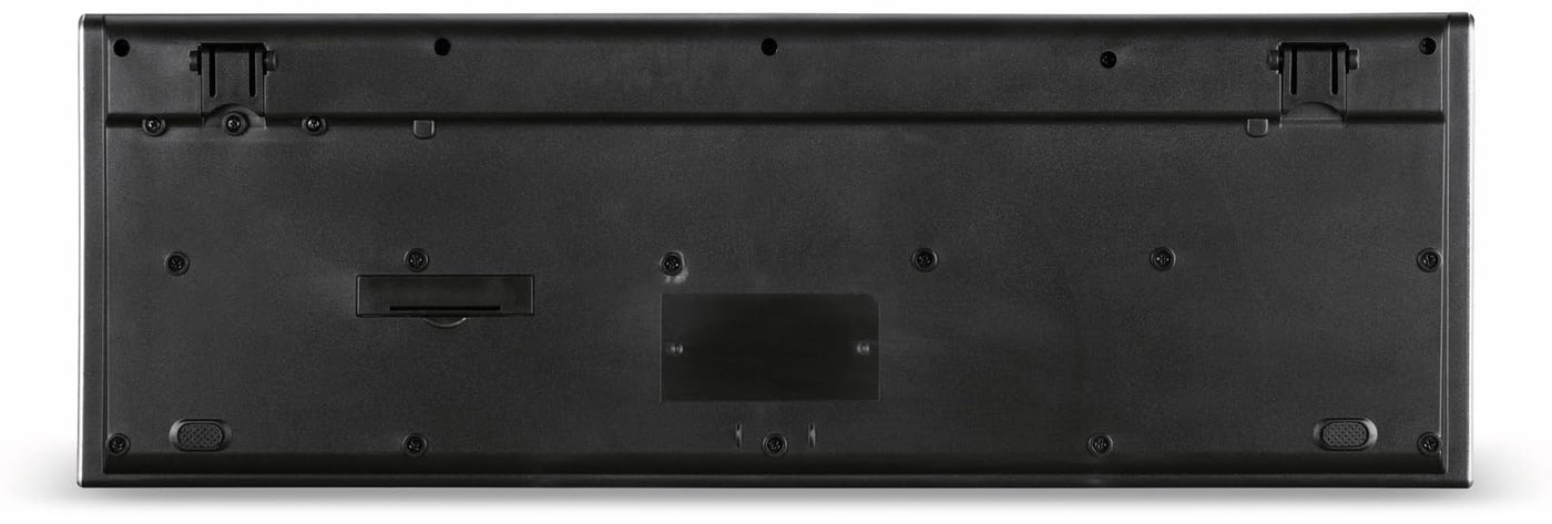 Tastatur und Maus Set (kabellos, 2,4 GHz Funktechnologie, 12 Mediatasten, Qwertz deutsches Tastenlayout, Nummernblock, Keyboard)