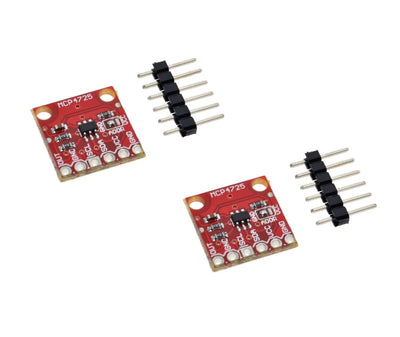 TECNOULAB 2 Stück MCP4725 I2C DAC Breakout Modul Entwicklungsboard CJMCU-MCP4725 12 Bit Auflösung