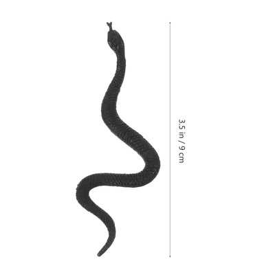 100Stücke Realistische Kunststoff Schlangen Deko: Kleine Schlange Halloween Horror Deko Tischdeko Streiche Spielen Scherzartikel für Motto Spukhaus Party(Geeignet für Personen ab 14 Jahren)